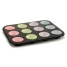 Muffin Tray Kinvara Blue Black Red Green Purple Multicolour 7 x 7 x 3 cm 35 x 3 x 26,5 cm Baking tray (12 Units) image3