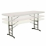 Folding Table Lifetime White Steel Rectangular (Refurbished C) image1