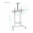 TV stand with wheels TooQ FS20406HM-B 60
