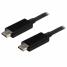 Cable USB C Startech USB31CC1M Black 1 m image1