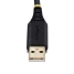 USB Cable Startech 1P3FFCB-USB-SERIAL Black 1 m image3