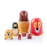 Matryoshka Wooden Animal Figures Funimals InnovaGoods 11 Pieces image6