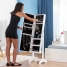 Standing Jewellery Mirror with LED Lights Jewight InnovaGoods image1