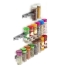 Adhesive and Divisible Spice Organiser Jarlock x20 InnovaGoods image6