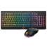 Keyboard and Mouse Krom Kabala Black Multicolour Spanish Qwerty image1