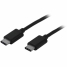 Cable USB C Startech USB2CC2M             USB C Black image1