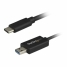USB A to USB C Cable Startech USBC3LINK            Black image3