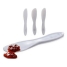 Knife Set Kinvara White Plastic 18 x 10 x 1 cm 18 x 3,5 x 1 cm 3 Pieces (12 Units) image3