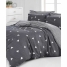 Duvet cover set Grey Super king 3 Pieces image3