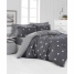 Duvet cover set Grey Super king 3 Pieces image4