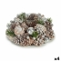 Christmas Candle Holder Krist+ White Transparent Silver 19 x 9 x 19 cm (4 Units) image1