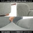 Right short arm chaise longue cover Sofaskins NIAGARA Grey (Refurbished A) image3