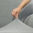 Right short arm chaise longue cover Sofaskins NIAGARA Grey (Refurbished A) image4