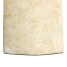 Vase 24 x 13 x 64 cm Crystal Golden Metal White image2