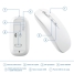 Wireless Mouse CoolBox COO-MOU-W02-W White 1600 dpi image2
