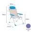 Folding Chair Marbueno Blue Beige 67 x 99 x 66 cm image2