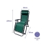 Folding Chair Marbueno Green 90 x 108 x 66 cm image2