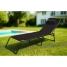 Sun-lounger Marbueno Black 190 x 27 x 58 cm image1
