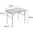 Folding Chair Marbueno Black 90 x 108 x 66 cm image2