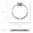 Digital Bathroom Scales Medisana MED 40444 White 180 kg image2