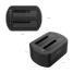 Charging base Aisens ASDS-D03B Black image6