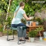 3-in-1 Folding Garden Seat with Bag for Tools Situl InnovaGoods image1