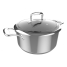 Saucepan Cecotec Polka Classy Ø 24 cm Stainless steel (4 L) image1