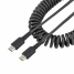 Cable USB C Startech R2CCC-50C-USB-CABLE Black 50 cm image1