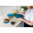 Set of lunch boxes Pyrex Transparent Turquoise 5 Pieces image2