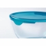 Set of lunch boxes Pyrex Transparent Turquoise 5 Pieces image3