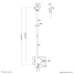 Screen Table Support Neomounts CL35-340BL22 42