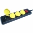 4-socket plugboard with power switch GAO (1,5 m) image1