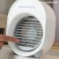 Mini Ultrasound Air Cooler-Humidifier with LED Koolizer InnovaGoods humidificador mini White 200 ml (Refurbished A+) image6
