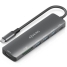 USB Hub Aisens 7 EN 1 Grey 100 W image1