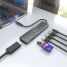 USB Hub Aisens 7 EN 1 Grey 100 W image5
