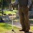 Extendable Walking Stick with LED, Alarm and Grabber Hannde InnovaGoods image1