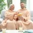 Double Sleeved Blanket with Central Pocket Doublanket InnovaGoods image4