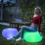 Inflatable Seat with Multicolour LED and Remote Control Pulight InnovaGoods image2