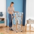 Folding Vertical Clothes Dryer with Wheels Dreeyl InnovaGoods 38 Bars image4