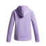 Hooded Sweatshirt for Girls Under Armour Rival Flc Shimmer Hdy Lavendar image6