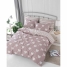 Duvet cover set Pink Super king 3 Pieces image4