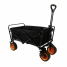 Marbueno Folding Multi-Purpose Trolley Steel 200 KG Black Garden, Beach, Camping 86X50X59 cm image1