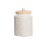 Tin DKD Home Decor 15 x 15 x 21 cm White Yellow Dolomite Shabby Chic image1