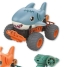 Remote-Controlled Car Blue Orange 23 x 16 x 18 cm Shark image2