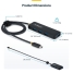 USB Hub Startech H5C4A-USB-HUB-2 Black image3