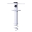 Marbueno Suction Parasol Spike Steel White 35.5x15x6 cm Beach and Garden 10506 image1