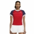Women’s Short Sleeve T-Shirt Nike Tennis Blue Red image1