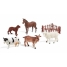 Set of Farm Animals Moltó 6 Pieces Plastic image1