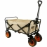 Marbueno Folding Multi-Purpose Cart Steel 200 KG Beige Garden, Beach, Camping 86X50X59 cm image1