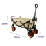 Marbueno Folding Multi-Purpose Cart Steel 200 KG Beige Garden, Beach, Camping 86X50X59 cm image2